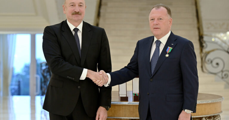 İlham Əliyev Beynəlxalq Cüdo Federasiyasının prezidentini qəbul etdi – FOTO