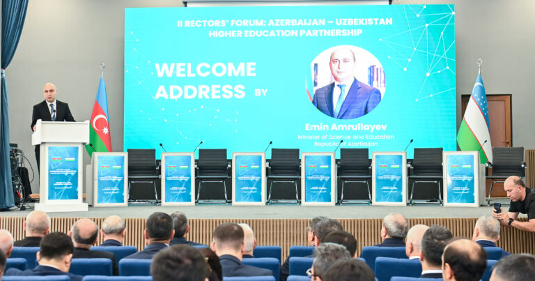 Xankəndidə BMU ilə Özbəkistanın iki ali təhsil müəssisəsi arasında memorandumlar imzalanıb